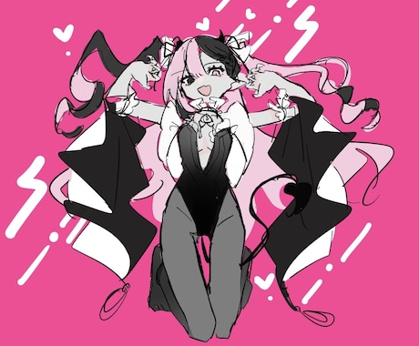 仄暗い雰囲気のイラスト制作します SNSアイコンや、動画サムネイル、TRPGの立ち絵などに！ イメージ1