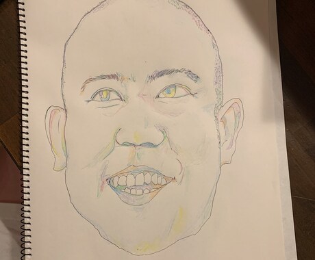 お洒落な味のある似顔絵描きます 提供頂いた写真から、色鉛筆等を使用して似顔絵を描きます。 イメージ2