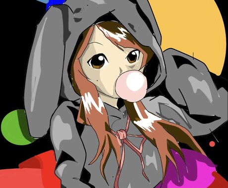どんなテーマでもイラスト（キャラクター）に変身ます あなた用にテーマを可愛く描きます！ イメージ1
