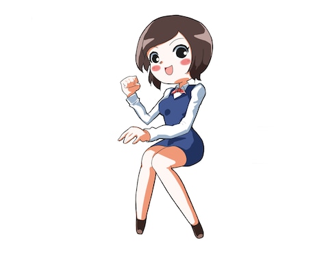 ブログや広告用のキャラクターを作成します 動画、ホームページ、印刷物などのワンポイントに。商用利用可。 イメージ2