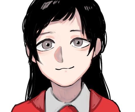 線画・アニメ風・厚塗り風イラストアイコン承ります イメージ1