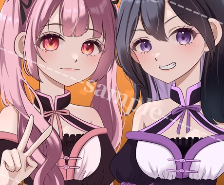 即日納品【修正無料】目を惹くSNSアイコン描きます 【即日納品可能】実績を積む為、今だけの限定価格です！ イメージ2