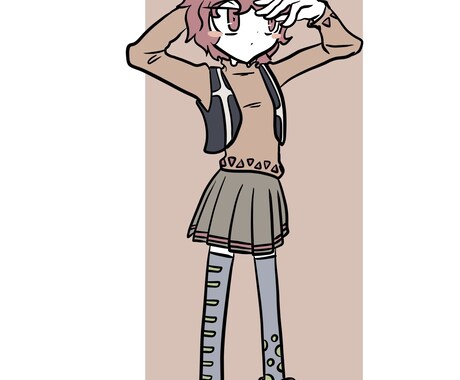 キャラクターの立ち絵イラスト作成します 男キャラ女キャラ獣人も、オリキャライラストお描きします！ イメージ2
