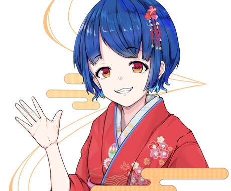 SNS用アイコンイラスト描きます 依頼は初めてという方でもお気軽に！ イメージ2
