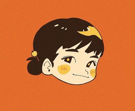 レトロでポップな似顔絵 描きます SNSアイコン・記念日のプレゼントなどにどうぞ☺︎ イメージ1