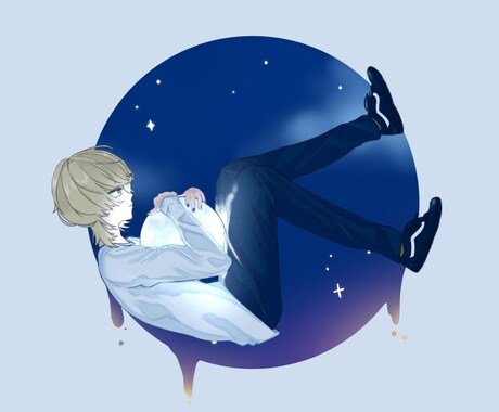 立ち絵や、1枚絵、アイコン等承ります 歌ってみたや、サムネイル、グッズ作成等におすすめ！！ イメージ2