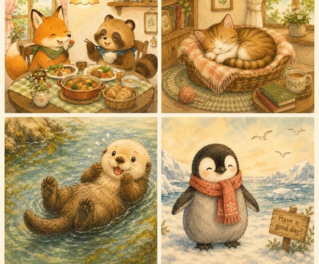 迷わず決められるロゴ&イラストをご提案します シンプルで親しみやすく使いやすいロゴ&イラストを提案します。 イメージ2