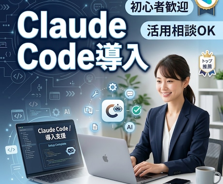Claude Codeの導入と活用相談を行います Claude Code導入支援 イメージ1