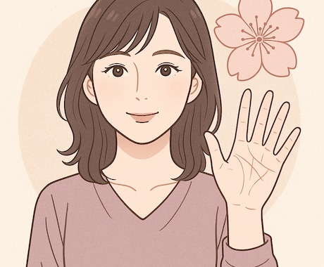 手相四大線から未来の便りをお届けします 母譲りの知恵と豊富な経験で手相を丁寧に読み解きます。 イメージ2