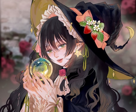 ゲームキャラのSNSアイコンを描きます 女性キャラが得意ですが、男性キャラも全力で描きます！ イメージ1