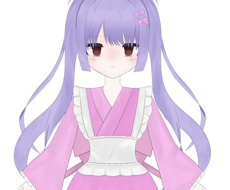 可愛いIRIAM用立ち絵描きます 可愛いイラストで活動しませんか？ イメージ1
