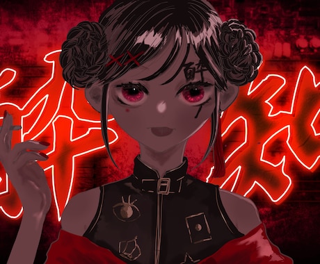 イラスト込みで歌ってみたのmv作ります イラストデザイン、動画を一括で行うのでメッセージを的確に表現 イメージ1
