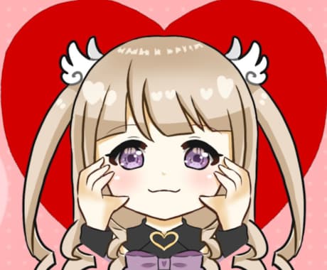 アイコン用SDイラスト描きます VTuber、Vライバー活動などでアイコンが必要な方へ イメージ1