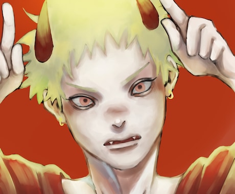 男キャラアイコン描きます 男キャラのみ！顔〜肩までのアイコン制作します！ イメージ2