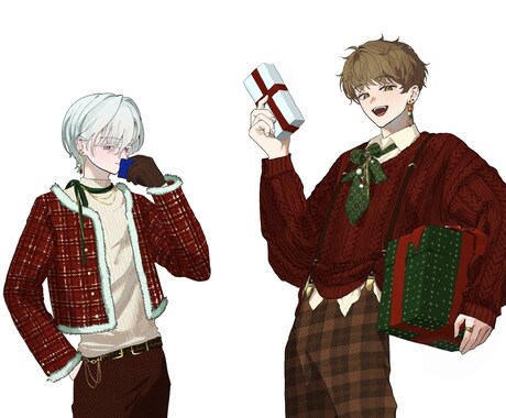 男女不問！キャラクターのイラストを制作しています 顔のみから全身まで幅広いテイストでイラストを描いています！ イメージ2