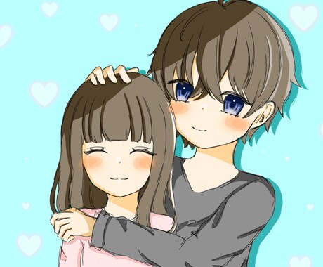 ペア画募集している方にオススメいたします ペア画依頼してみたい方！！是非覗いて見てください！ イメージ2