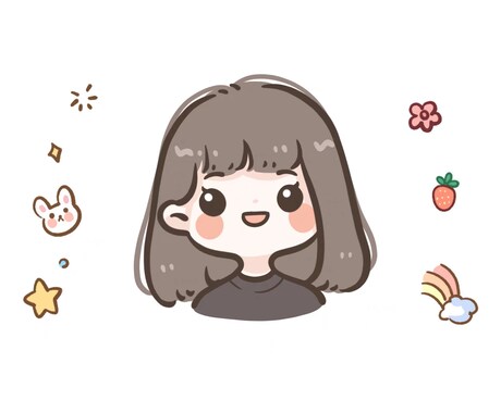 一人1,500円☆似顔絵お描きします ゆるかわ似顔絵!柔らかい雰囲気に◎アイコン、ブログに! イメージ2