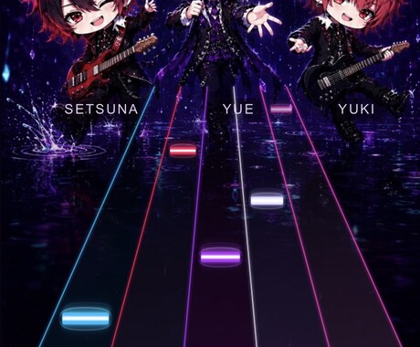 あなたの楽曲を「遊べる音ゲー」にします オリジナル曲からスマホ・PC対応のリズムゲームを制作します！ イメージ2