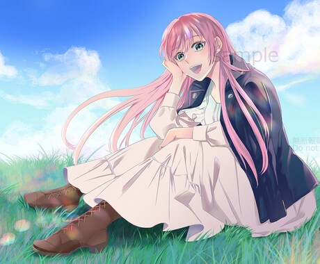 ご希望のイラストをお描きします サムネ・ヘッダー・立ち絵・動画用１枚絵などに！ イメージ2