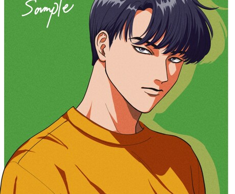 SNSアイコンや一枚絵等のイラスト制作承ります ご希望に沿ったイラストを作成いたします！ イメージ2
