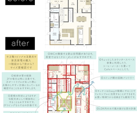 現役設計士｜注文住宅｜間取りのアドバイスを致します 間取りの添削・セカンドオピニオンとしてご活用ください！ イメージ2