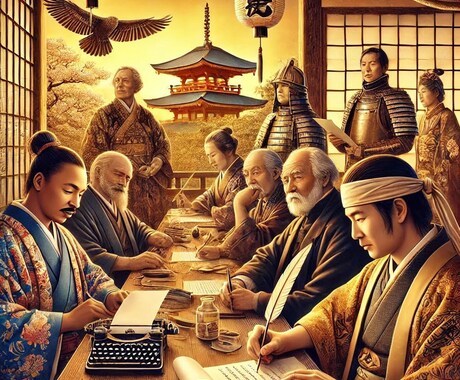 歴史上の人物からのお手紙をお届けします 歴史上の人物からの手紙が届く！あなただけの物語を紡ぎ出す イメージ1