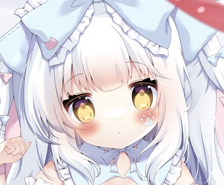 SNSのアイコン画像を作成します 幼く可愛いキャラクターのイラスト描きます(アイコン用) イメージ2