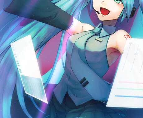 彩あるイラスト描きます 動画、ヘッダーなど用途に合わせて！ イメージ2