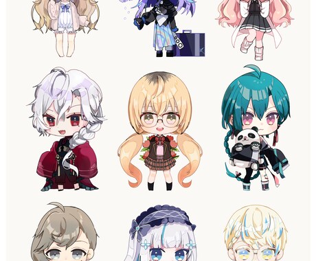 かわいいアイコン描きます かわいくて印象に残るアイコンはいかがでしょうか イメージ2
