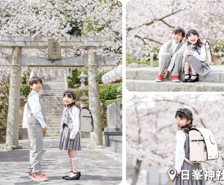 福岡県で家族写真・記念日の出張撮影をします 100枚前後／１時間、雨でも決行可能、一週間以内に納品 イメージ1