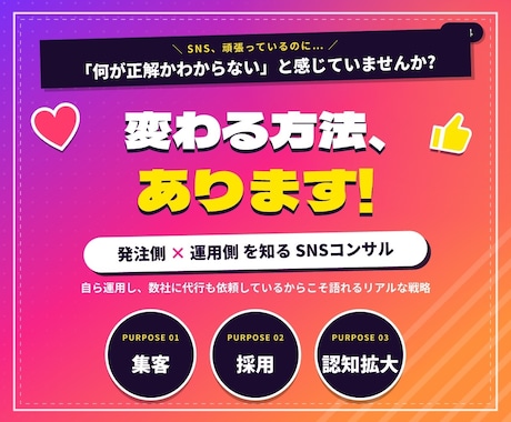 SNSは変えられます イメージ1