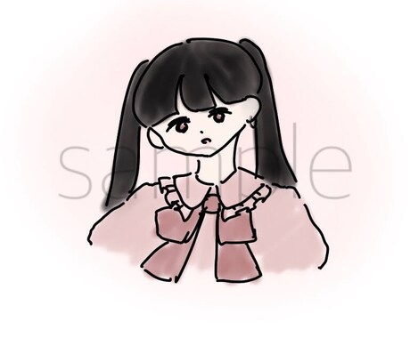 イラストリクエスト受けます 様々な絵柄の中から選ぶことができます イメージ2