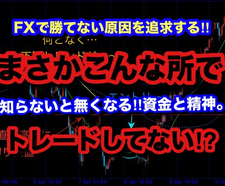 FXで安定する為に変えた２つの事を伝え教えてます 低迷期から低額で這い上がった手法と資金管理術を伝授します イメージ2