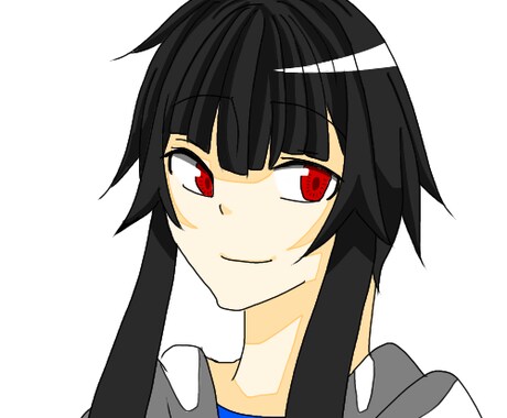 シンプルアニメ塗りSNSアイコン描きます アニメ塗りのアイコン描きます。 イメージ1