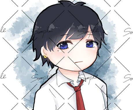 可愛いデフォルメキャラ描きます SNSなどのアイコンにどうぞ♡ イメージ2