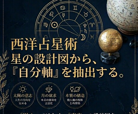 あなたの【自分らしさ設計図】を星から紐解きます 生まれ持った資質と強みを知る機会に イメージ1