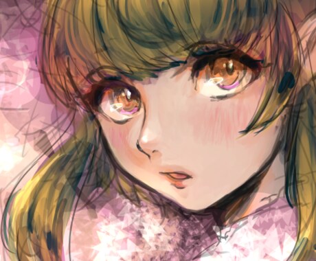 SNSなどのアイコン描きます 可愛い女の子や綺麗な男性が得意です！ イメージ1