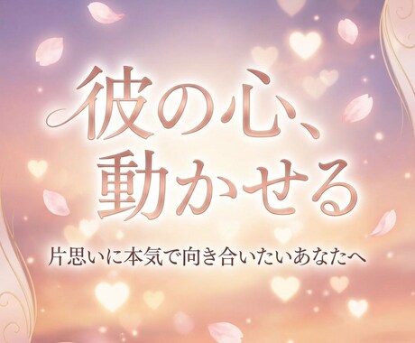 片思い専門｜彼の本音と今後の展開を視ます 脈あり？脈なし？彼があなたに本当に感じていることをお伝え！ イメージ1