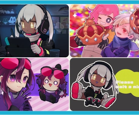 キャラクターのアニメーションを制作します 【動画のOP、ED、待機画面にも！】 イメージ2