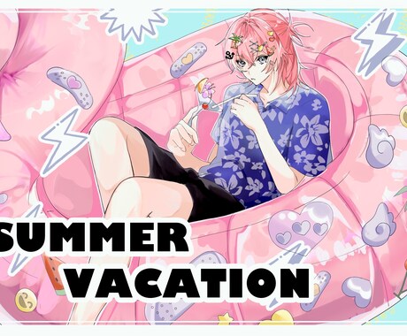 透明感のあるイラスト制作します ちゅるちゅると透明感のある可愛いイラストが得意です！ イメージ2