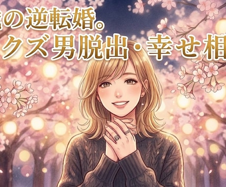 ボロボロの恋卒業。迷走中のあなたを否定せず支えます 現役保育士の聴く力で寄り添います。誰にも言えない本音を話して イメージ1