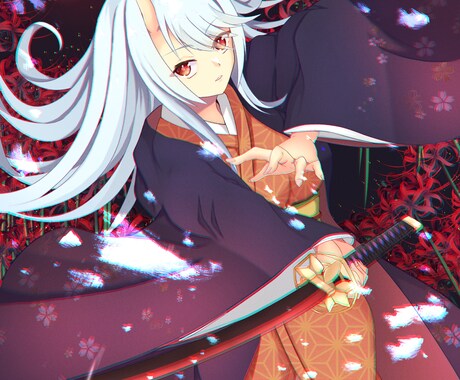 アニメ系の女の子イラスト制作いたします ゲームの立ち絵や小説の表紙など用途に合わせてご相談ください イメージ1