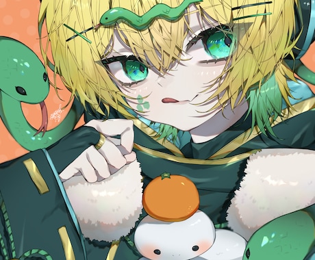可愛さの中に少し格好良さあるイラストをお描きします ケモ耳,ショタ,和風ものをよく描いております イメージ2
