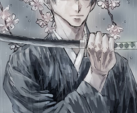 小説や趣味のイラスト描きます 和風の暗めの素敵なイラスト如何ですか？ イメージ2
