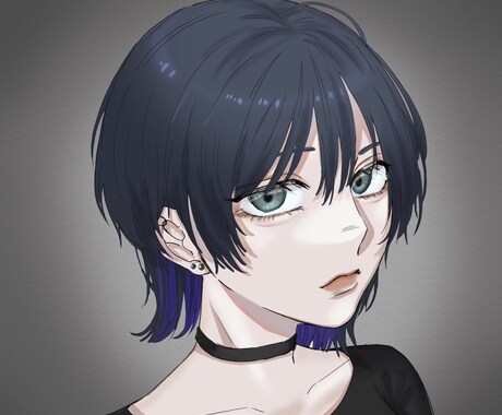 いろんな絵柄の女の子のアイコン描きます 透明感のある女の子や、カッコいい女の子のアイコン描きます！ イメージ1