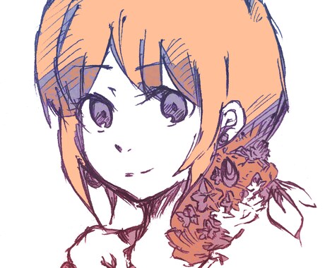 最短で安い2枚1000円でイラスト描きます 当日に貴方に出来るだけ早くお渡しします イメージ2