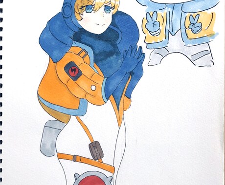 オリジナル・二次創作イラスト制作します デフォルメでも、アイコンサイズでもOKです！ イメージ2