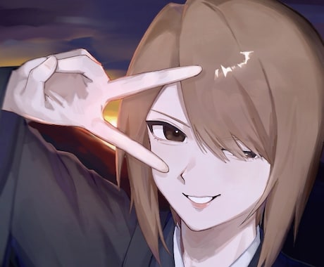 若い男性キャラクターを描きます イメージ1