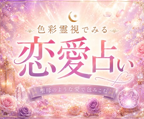 5月末まで✶お試し価格  貴方の恋愛を占います 他発信で半年待ちのタロット×色彩霊視であなたの恋を導きます。 イメージ1