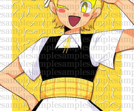 一枚絵お描きします 3つの絵柄から選べる♪あなた好みのイラストお描きします イメージ1